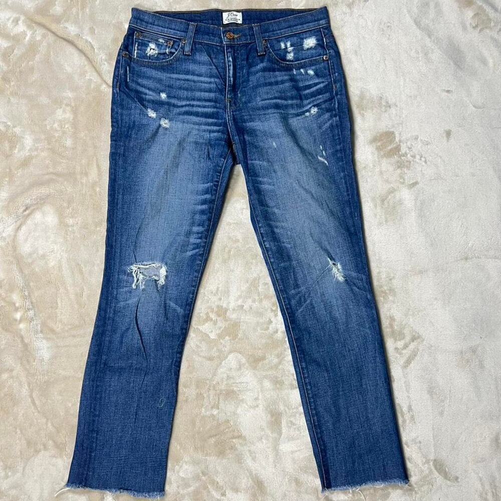 J.Crew Cotton Slim Broken-In Boyfriend jeans in size 27